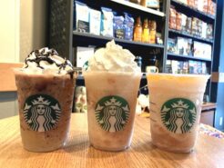 スタバの新作！ジューシーピーチフラペチーノをカスタマイズしてみた