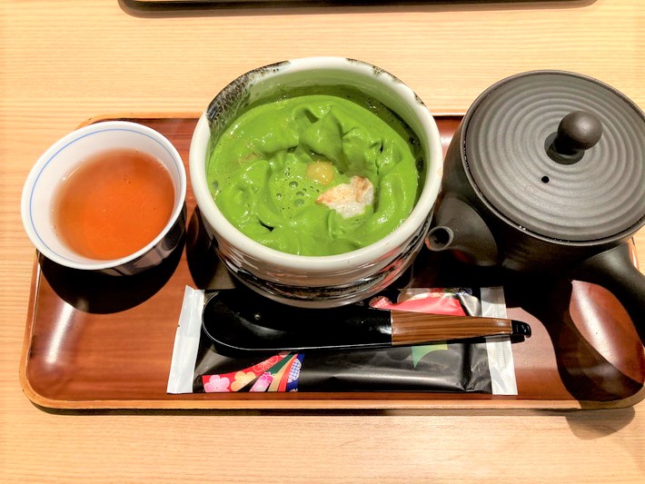 茶匠　清水一芳園_抹茶ぜんざい