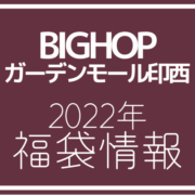 【2022年福袋情報】BIGHOPガーデンモール印西で福袋が販売される店舗紹介