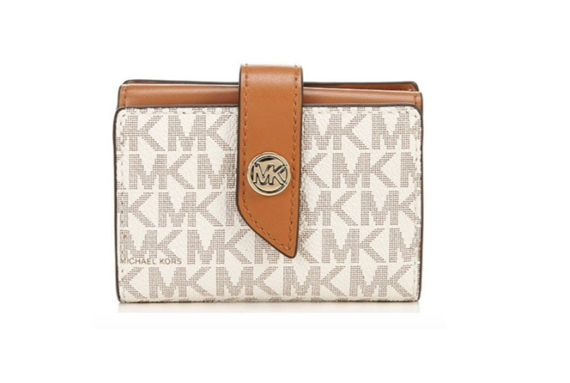 K Charm Small Tab Card Case Wallet