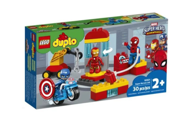 レゴ(LEGO) デュプロ スーパーヒーローたちの研究所